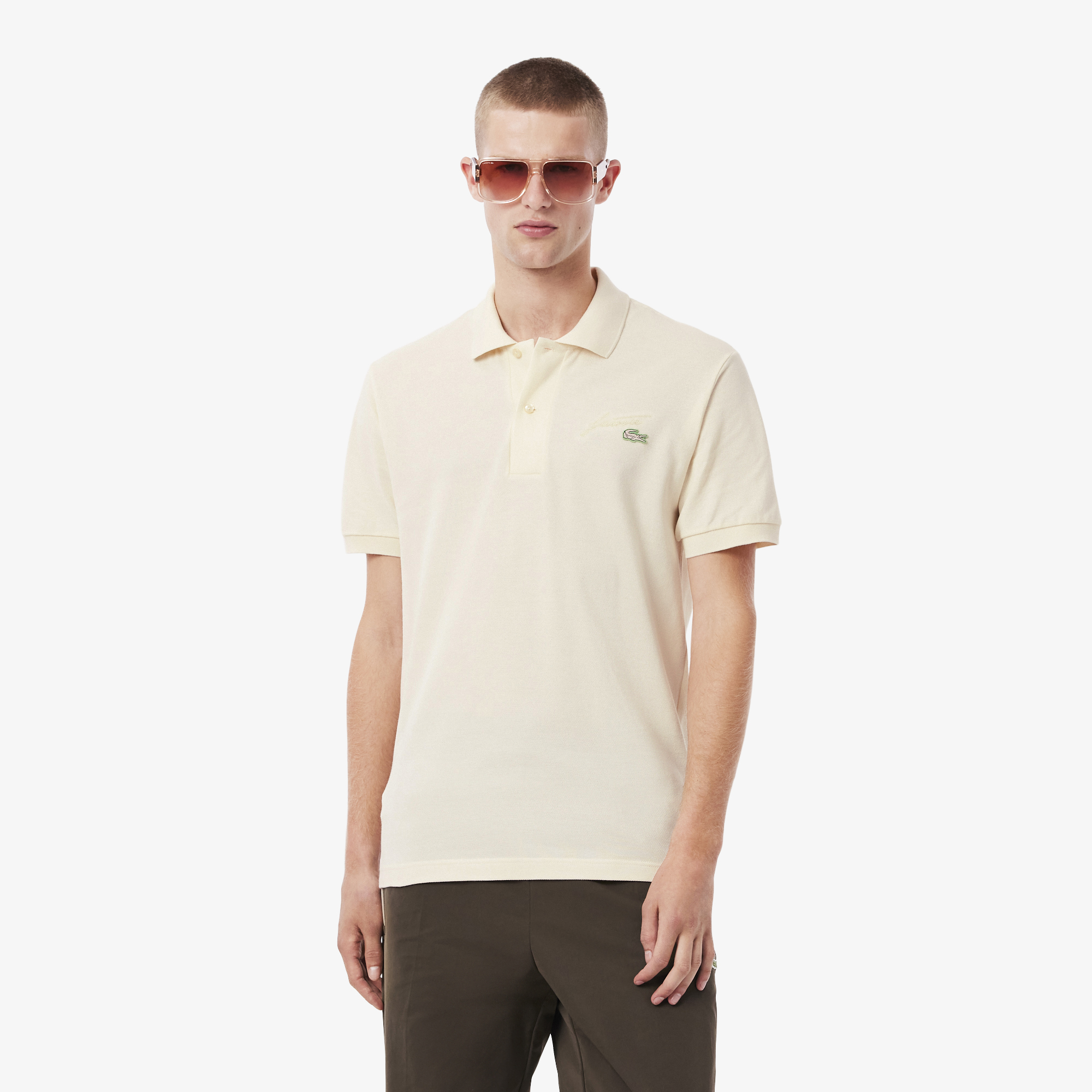 Polo classic fit Petit Piqué brodé, LACOSTE