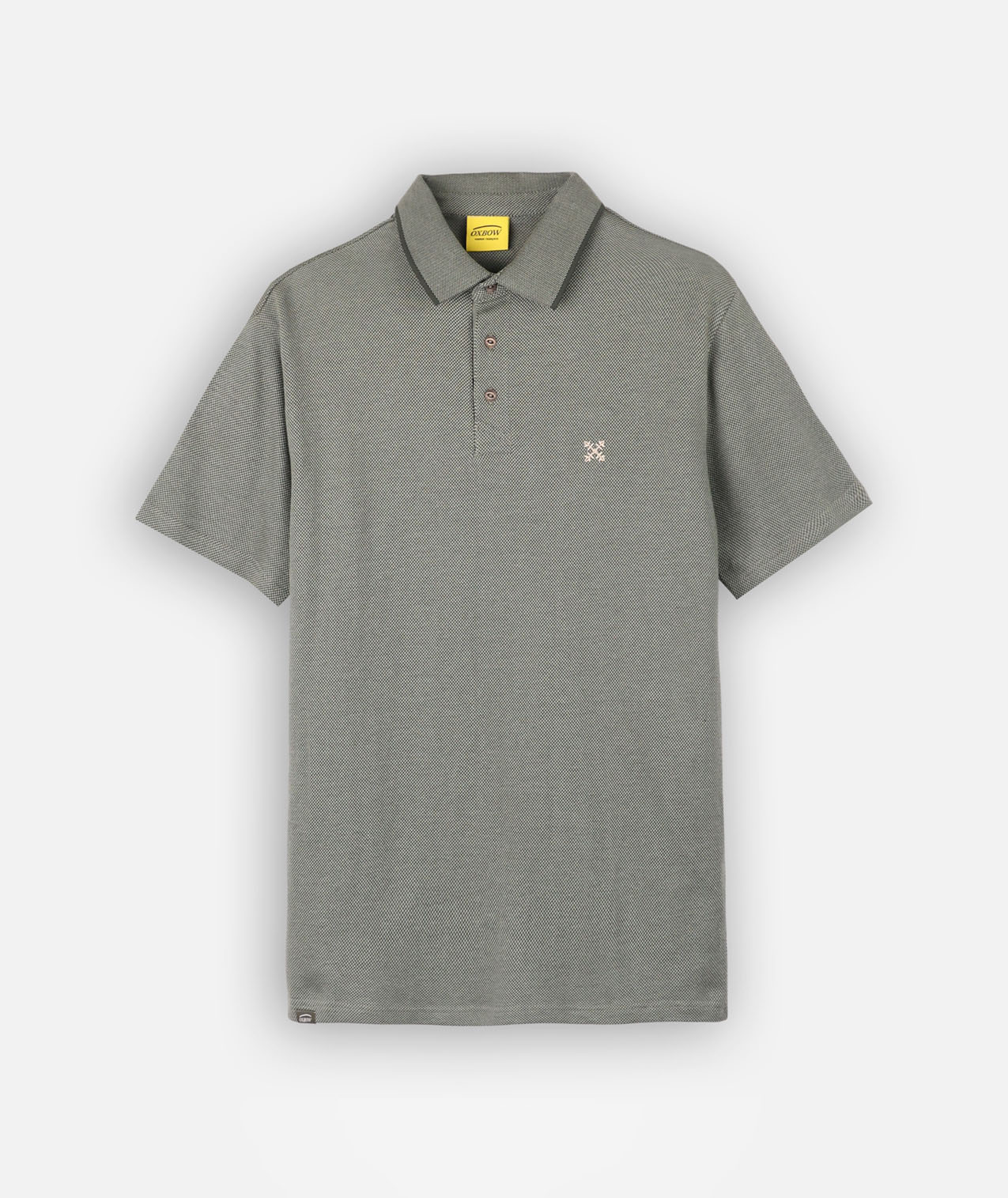 Polo jacquard manches courtes NEWQUAY, OXBOW