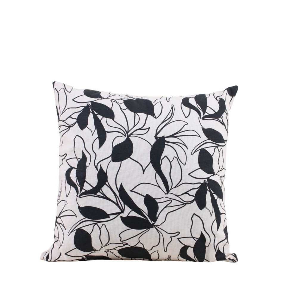 Coussin fleuri 40x40cm, ORNAMI