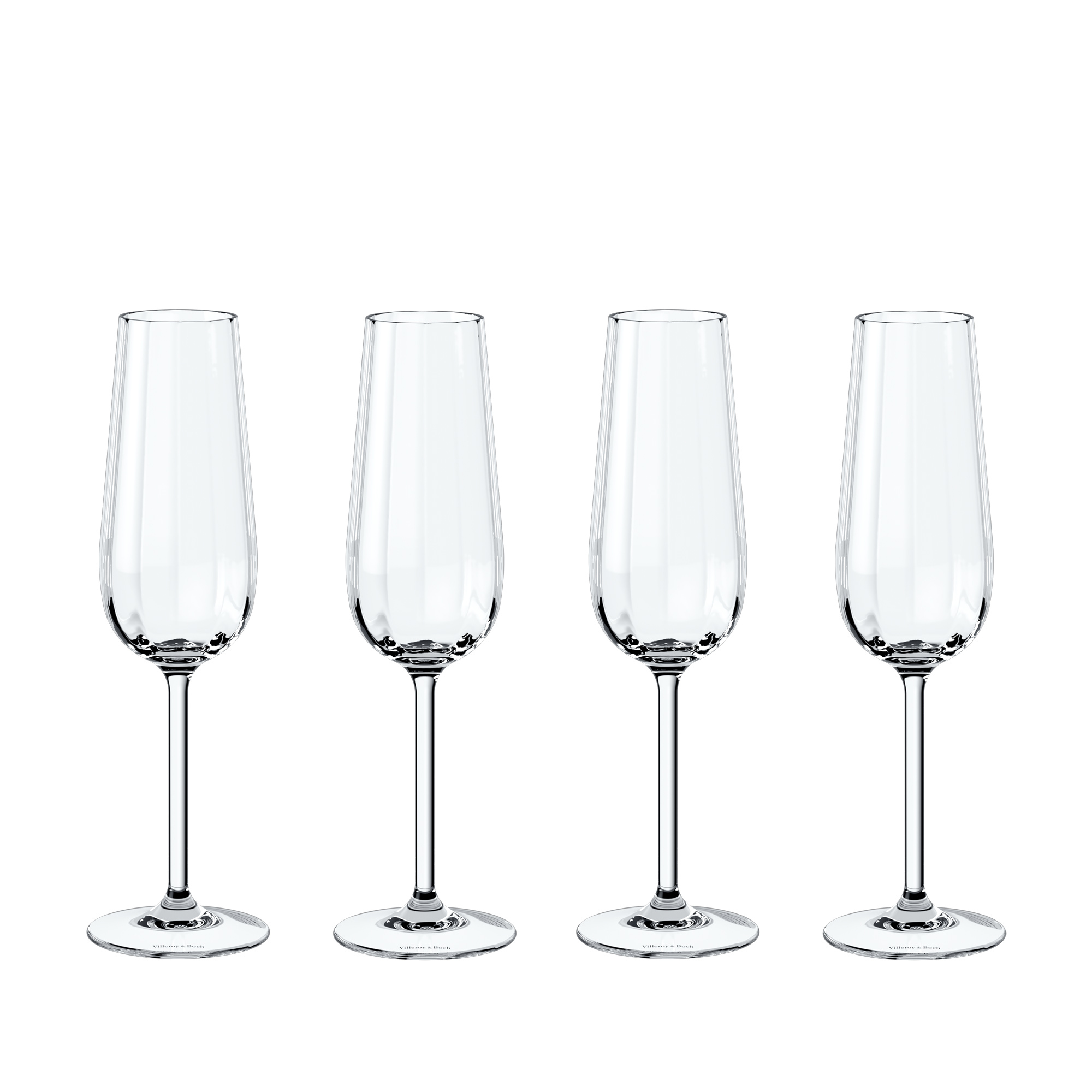 Verre À Mousseux Et Champagne, 4 Pièces ROSE GARDEN, VILLEROY & BOCH