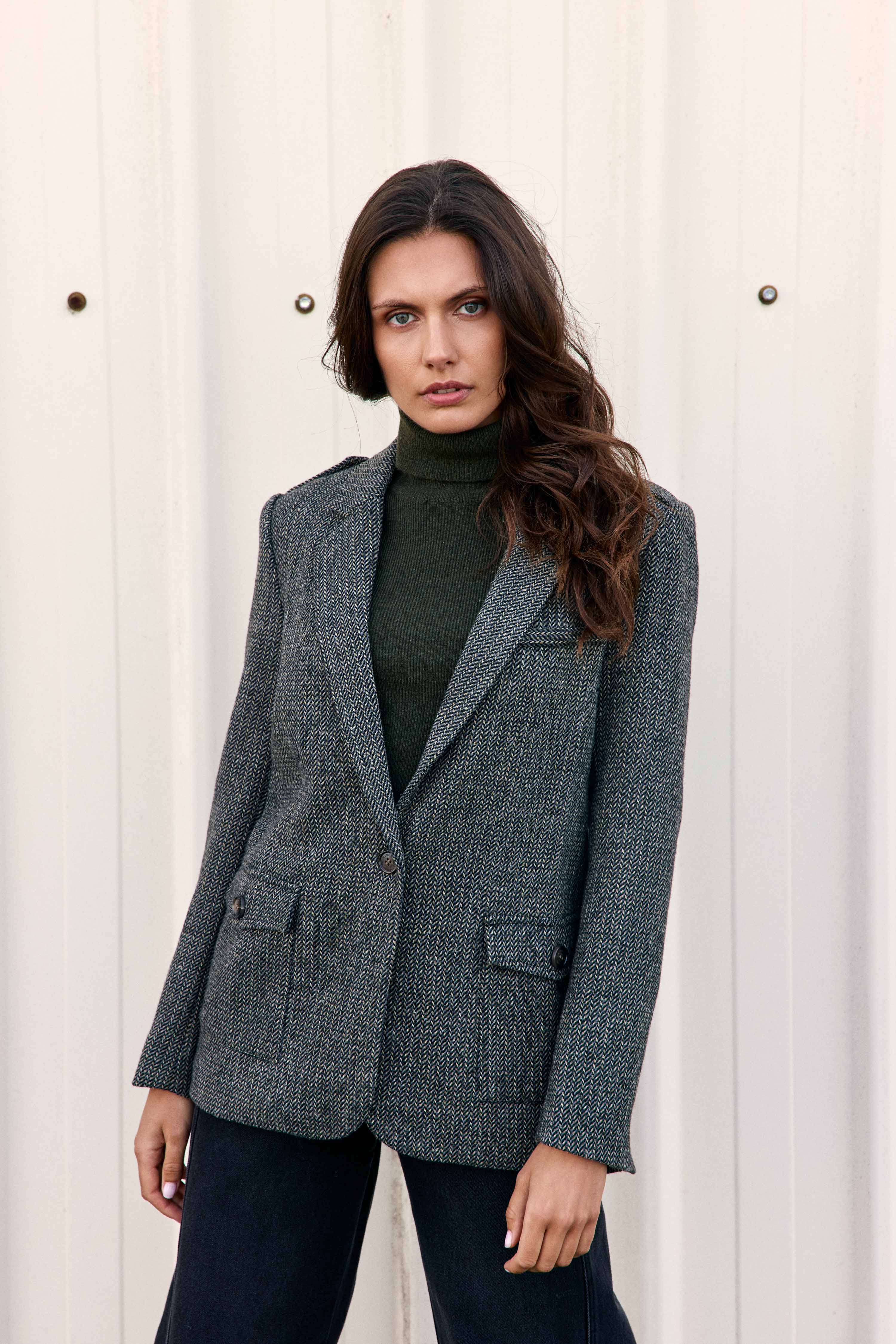 VESTE imprimé à carreaux VIDALA, LA PETITE ETOILE