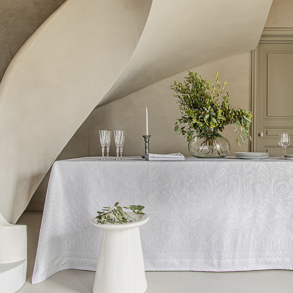 Nappe pur coton antitache GRACE, GARNIER THIEBAUT