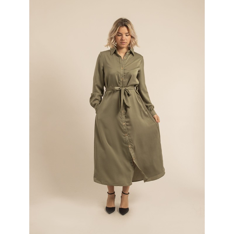 Robe Chemise Longue Iseline, DONA LISA