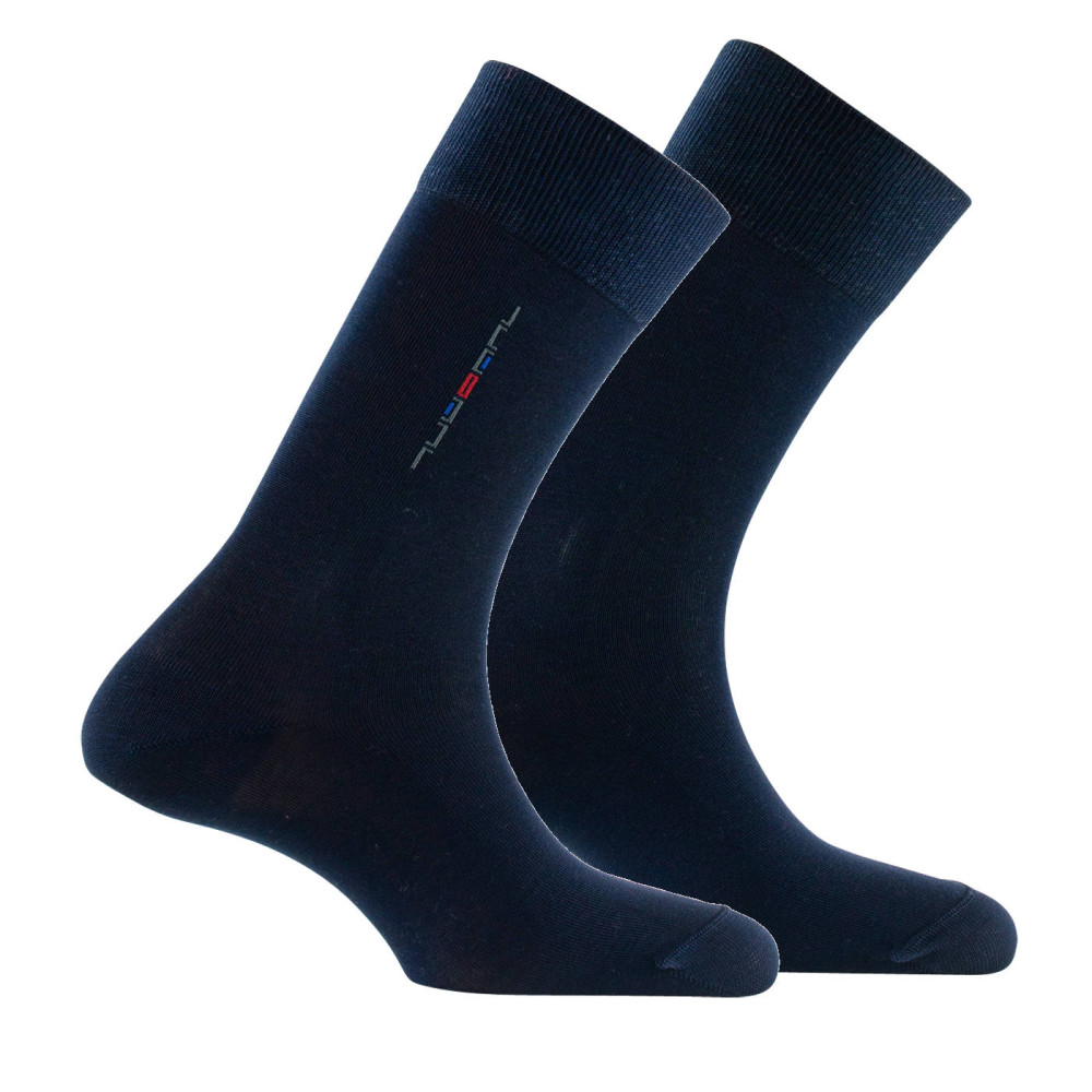 Lot de 2 paires de chaussettes fil d'écosse MADE IN FRANCE, KINDY