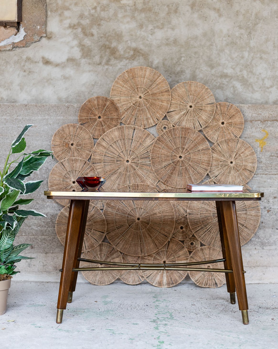 Légante table basse Donna N°1578 - Bon état, DEBONGOUT