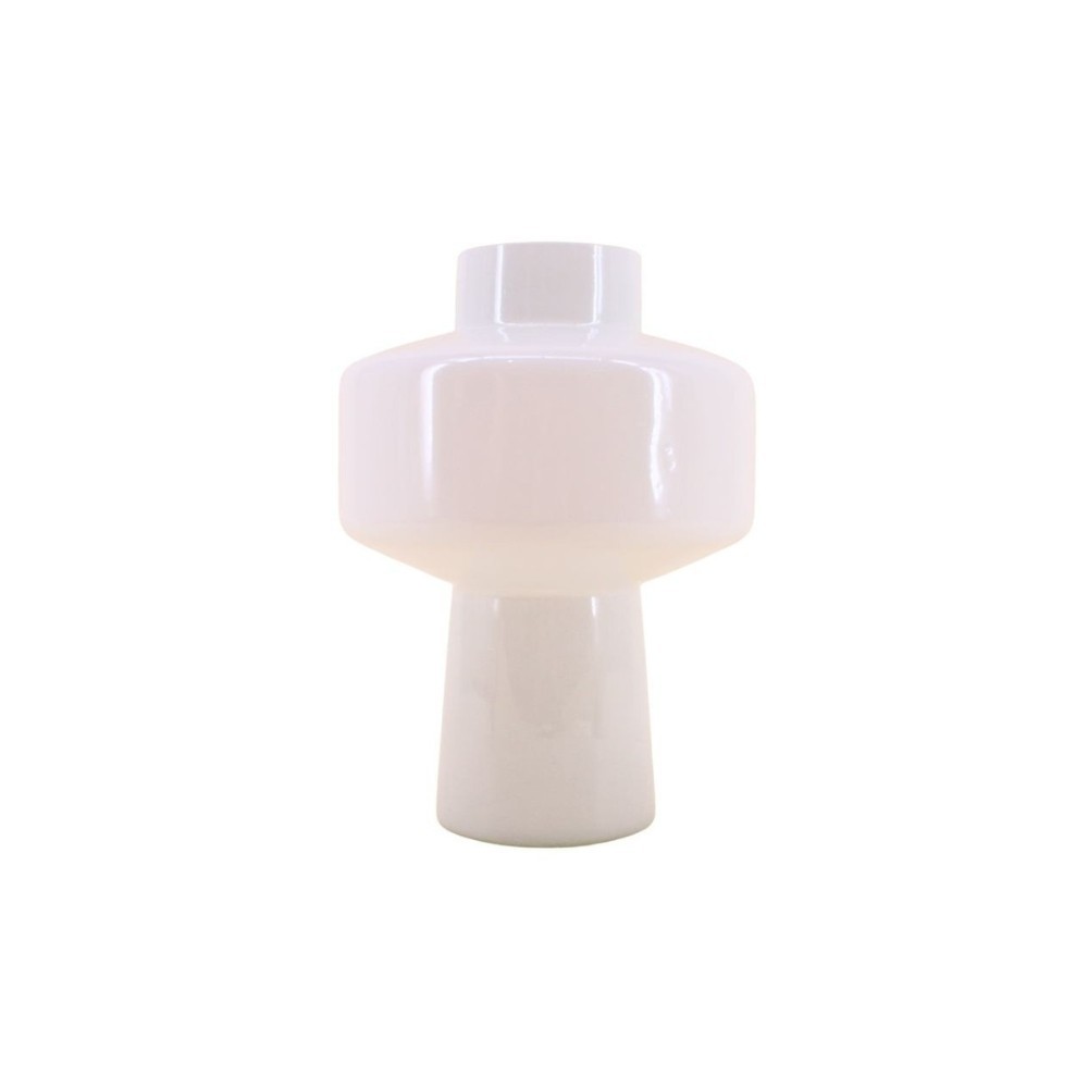 Vase géométrique en verre, H27cm, DECOSTAR