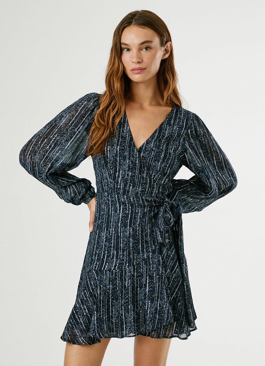 Robe courte imprimée MAISA, PEPE JEANS