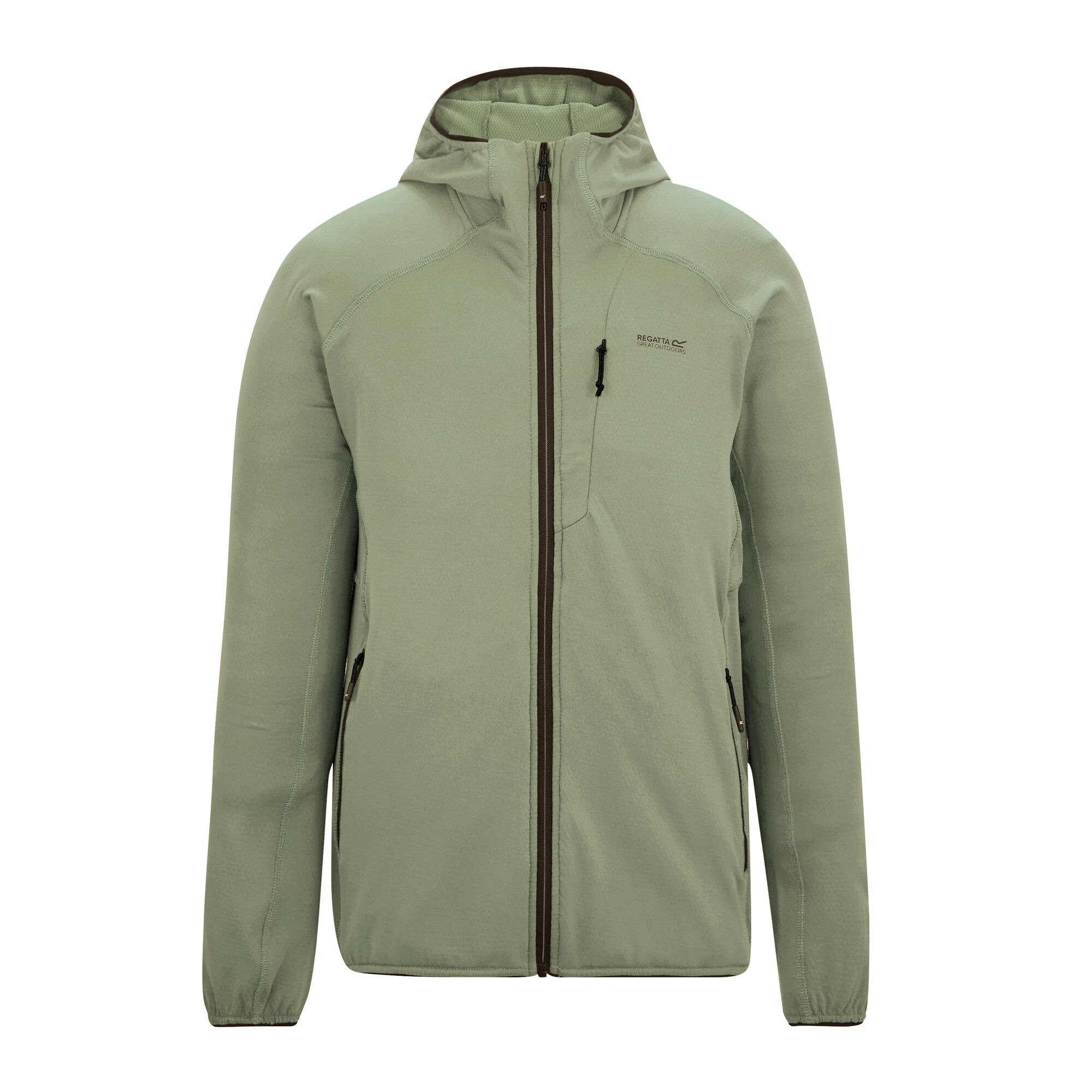 Sweat à capuche Regatta Chandra pour femme Vibrant Green Marl Taille M/38