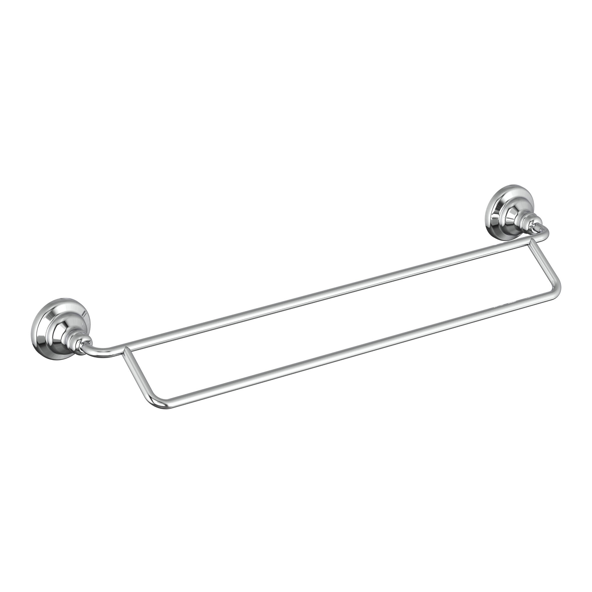 Porte-serviette 2 barres en acier, CHARM, SENSEA