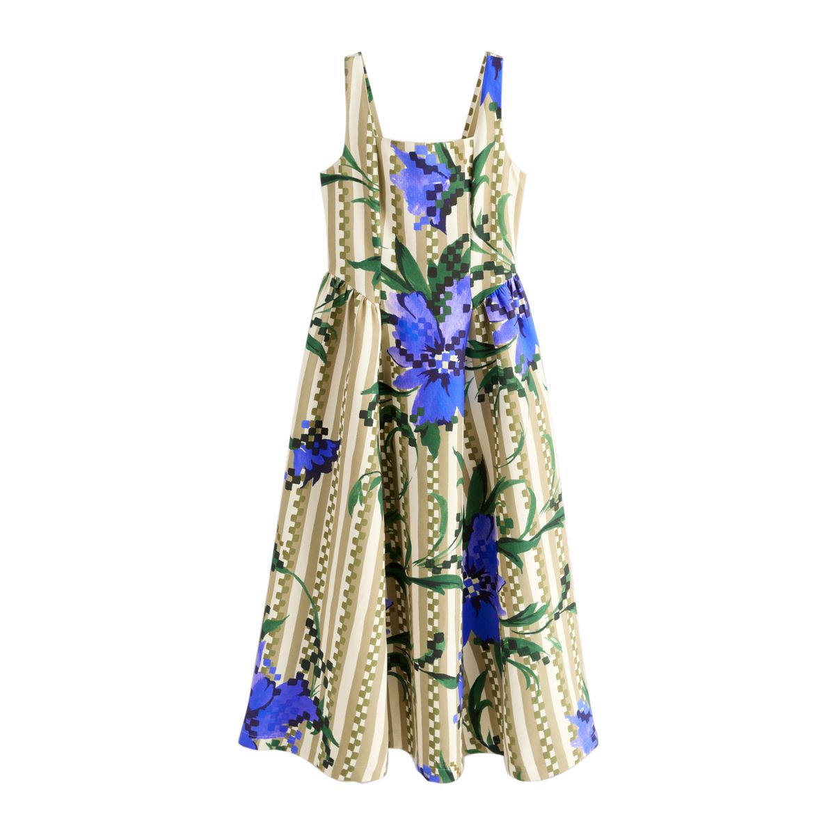Robe longue jasmine avec taille cintrée, NEXT