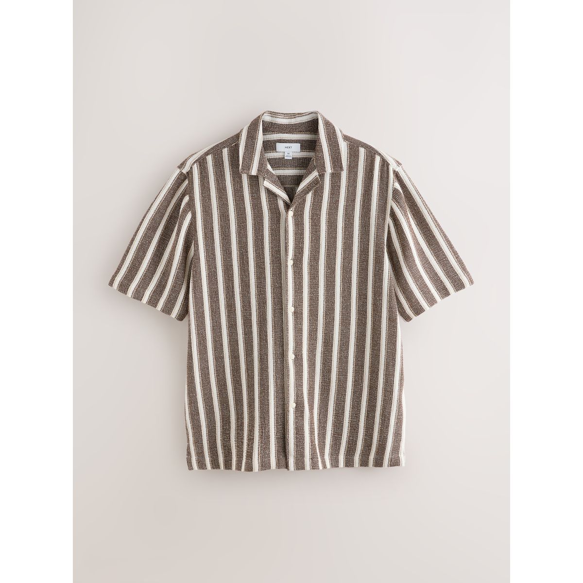 Chemise manches courtes rayée, NEXT