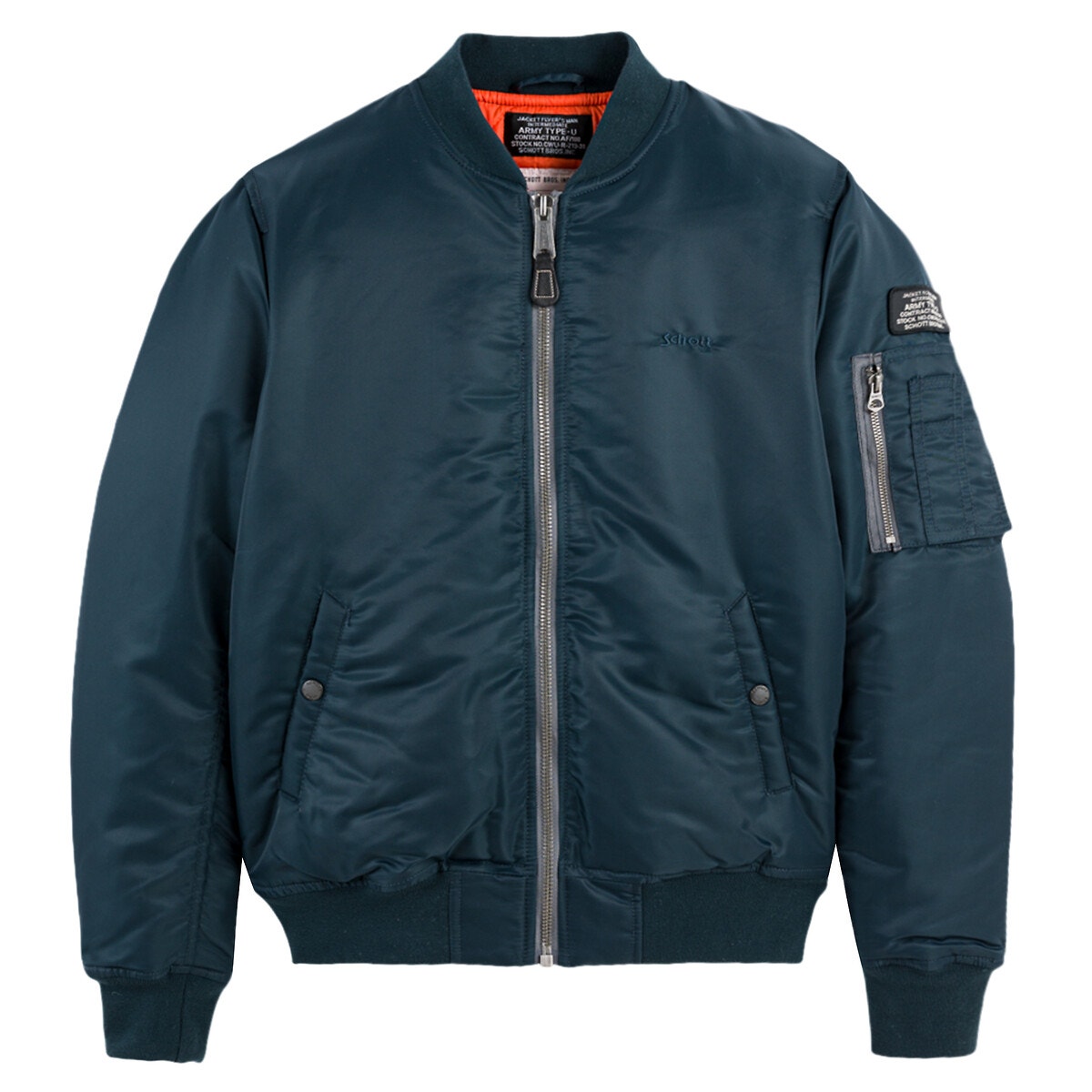 Bomber cuir schott online homme