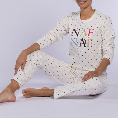 Pyjama Pearl, weiches Mikrofleece NAF NAF