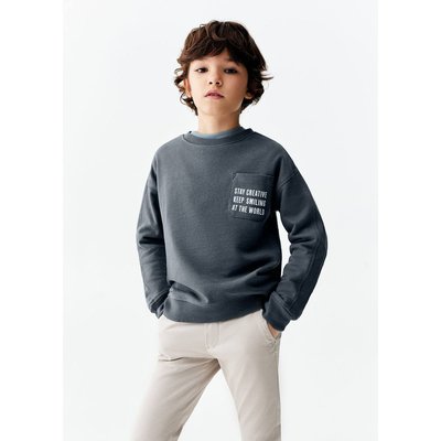 Sweater coton message MANGO KIDS