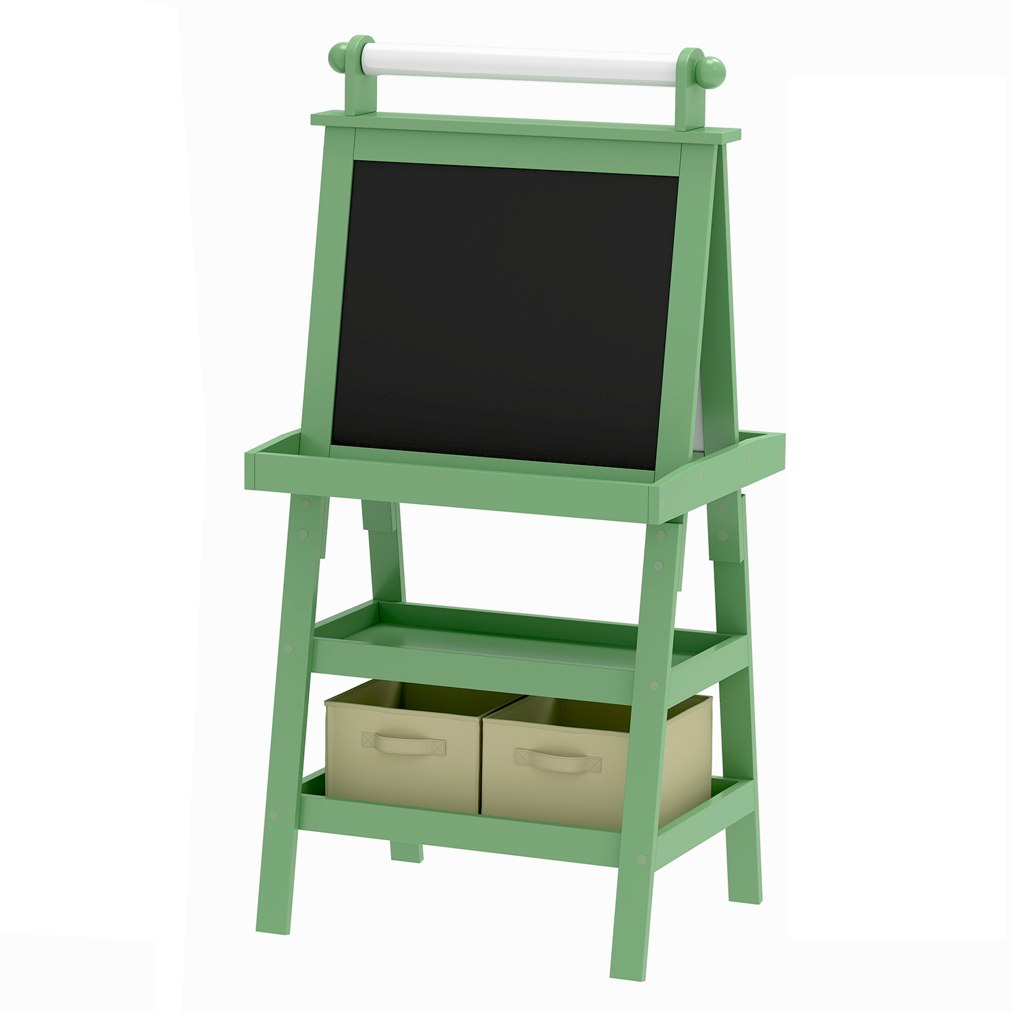 Chevalet pour enfants MDF Vert, AIYAPLAY