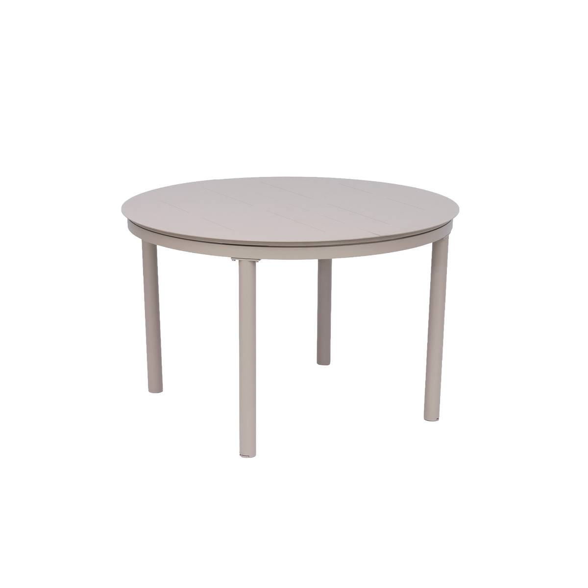 Table en aluminium ronde KAÏA, MADE IN MEUBLES