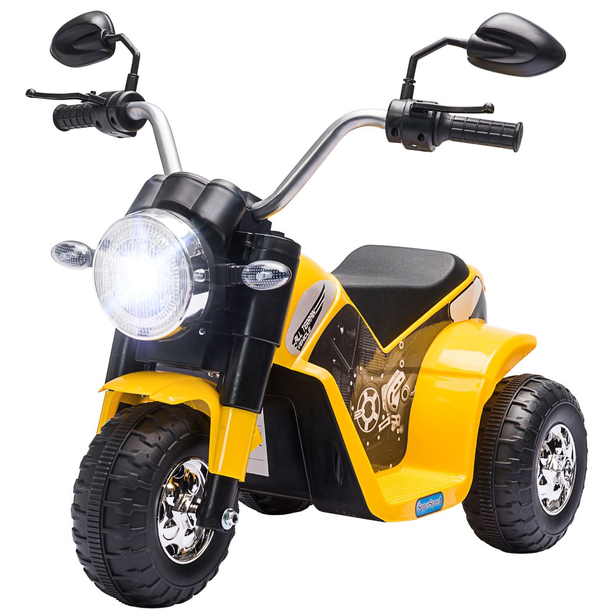 34€ sur Moto cross électrique enfant 3 à 6 ans 6 V phares klaxon