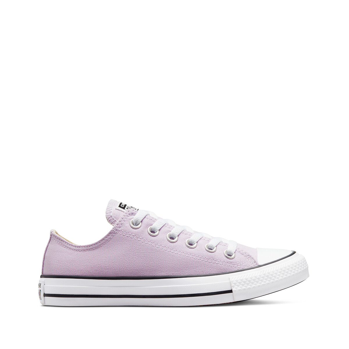 Converse Canvas Trainers in Lilac Purple Womens Shoes Trainers Low-top trainers 