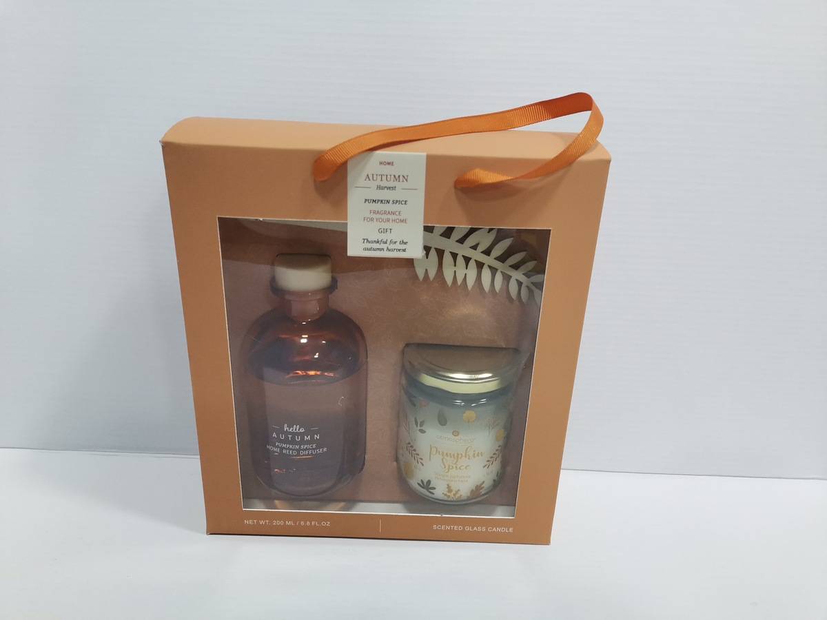 Coffret bougie et diffuseur Leka, FEERIC LIGHTS & CHRISTMAS