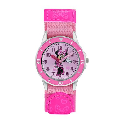 Kids Minnie Mouse Pink Dial Watch DISNEY