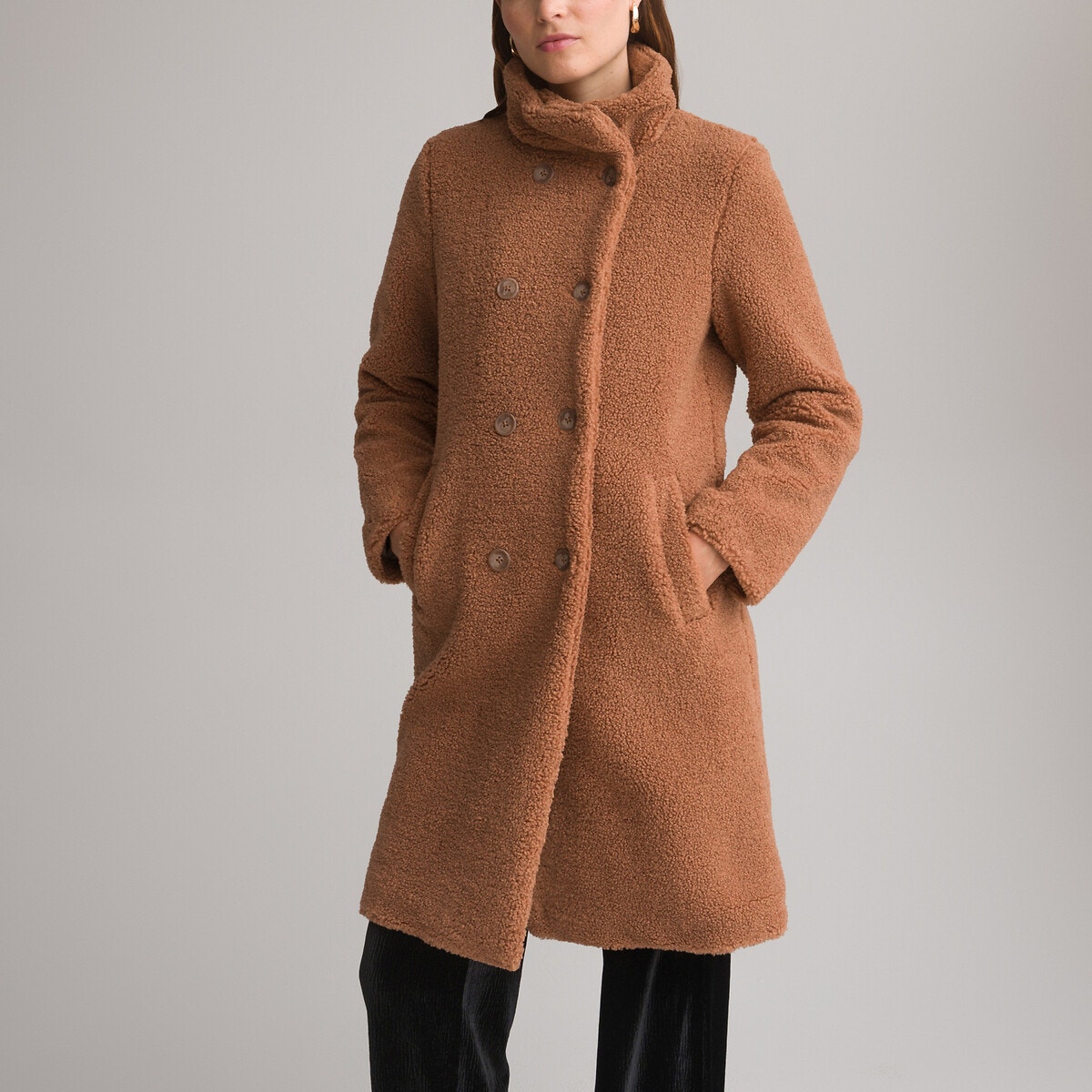 Manteau camel femme online la redoute