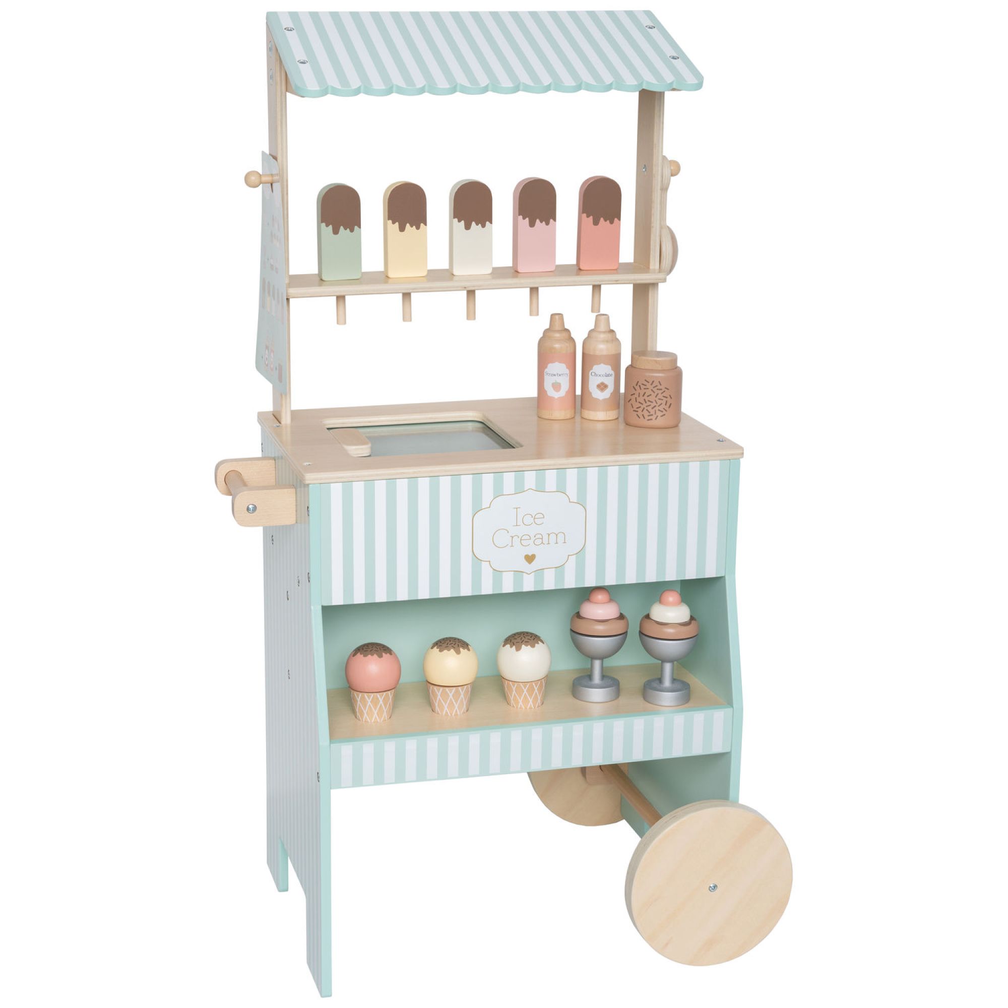 Stand de glaces en bois enfant, JABADABADO