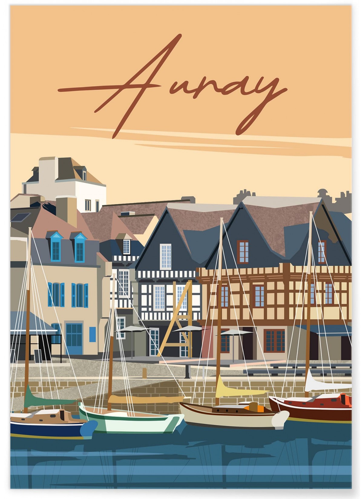 Affiche ville Auray, L'AFFICHERIE