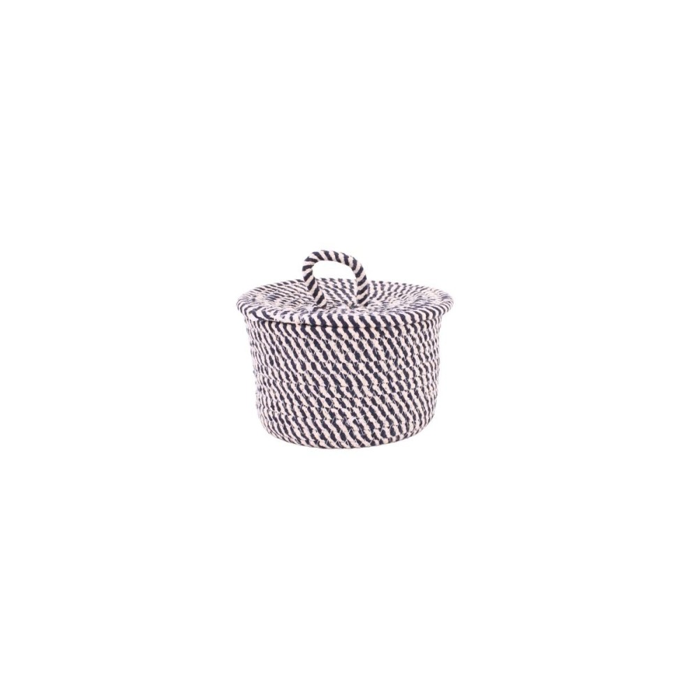 Panier rond en corde de coton et 13x20cm, ORNAMI