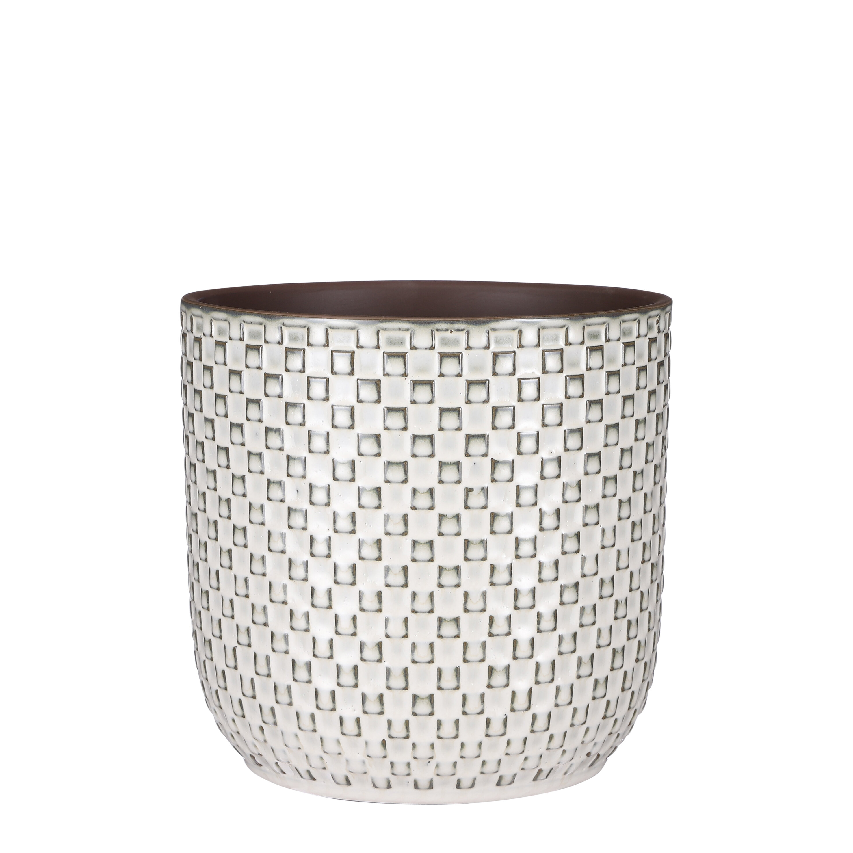 Cache-pot texturé Ø22 cm DAAN, MICA DECORATIONS