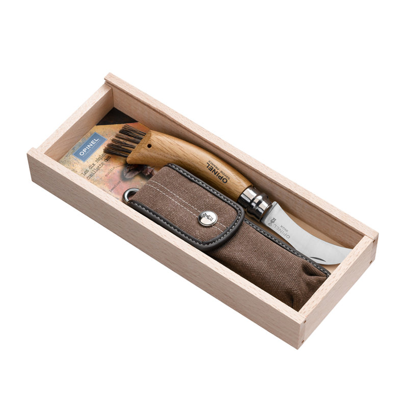 Plumier couteau à champignons N°08 et son étui, OPINEL