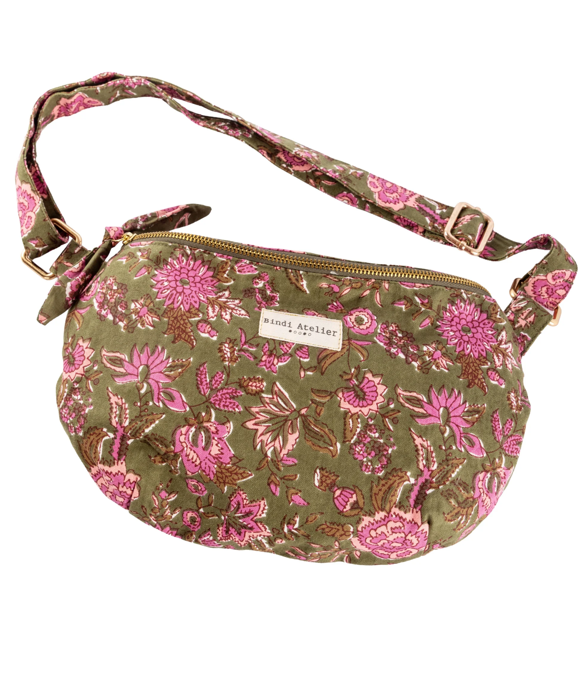 Sac banane en toile de coton, BINDI ATELIER