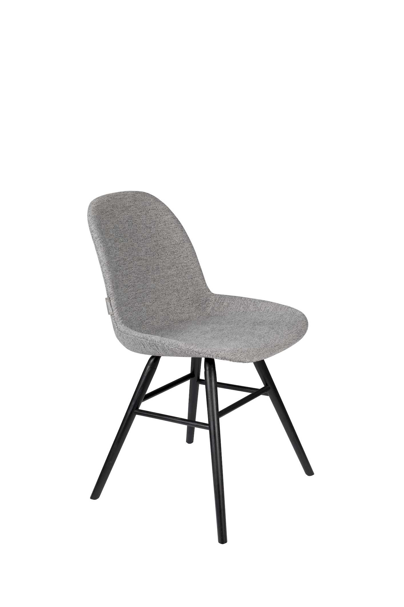 Chaise design en tissu (lot de 2), ALBERT KUIP SOFT, ZUIVER