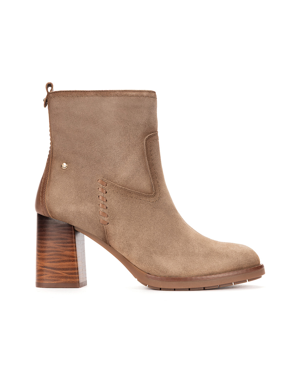 Bottines à talon cuir Palencia, PIKOLINOS