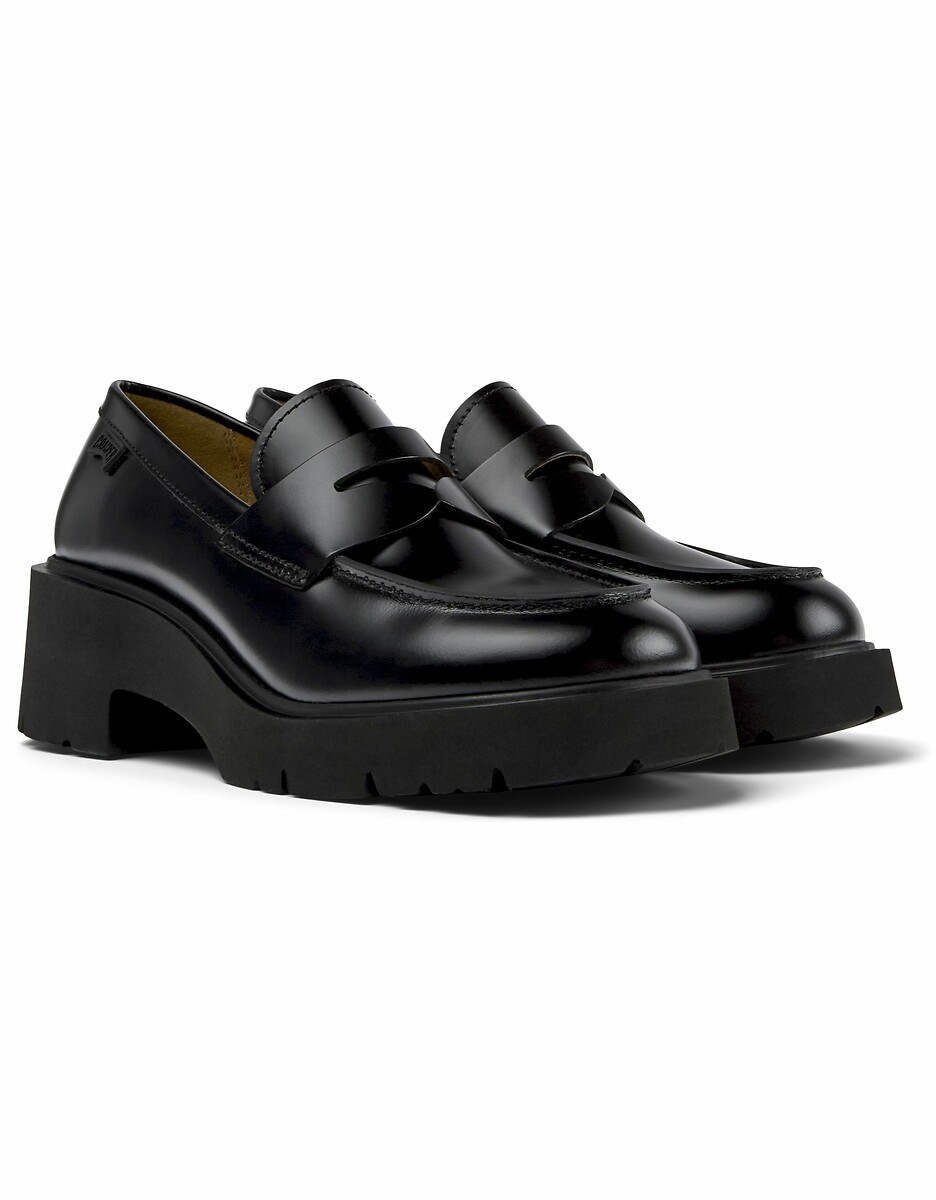 Mocassins à talons Milah en cuir, CAMPER