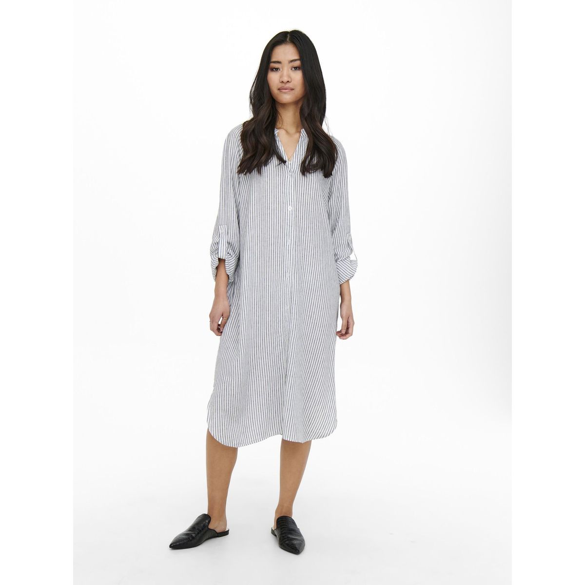 Robe lin best sale la redoute