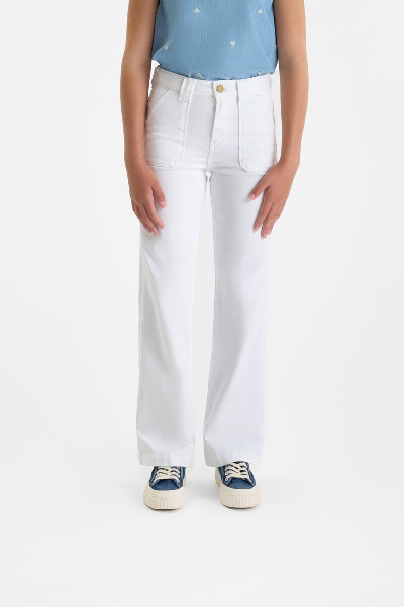 Jeans flare, longueur 34, LE TEMPS DES CERISES