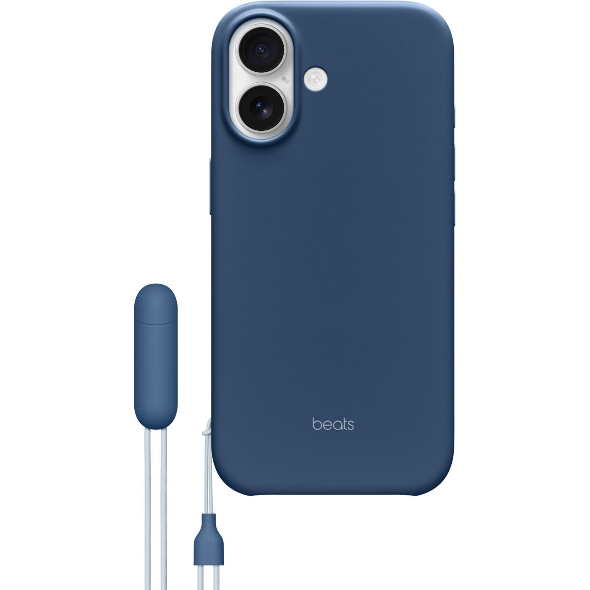 Coque iPhone 17 Magsafe stand Bleu basalte, BEATS BY DR,DRE