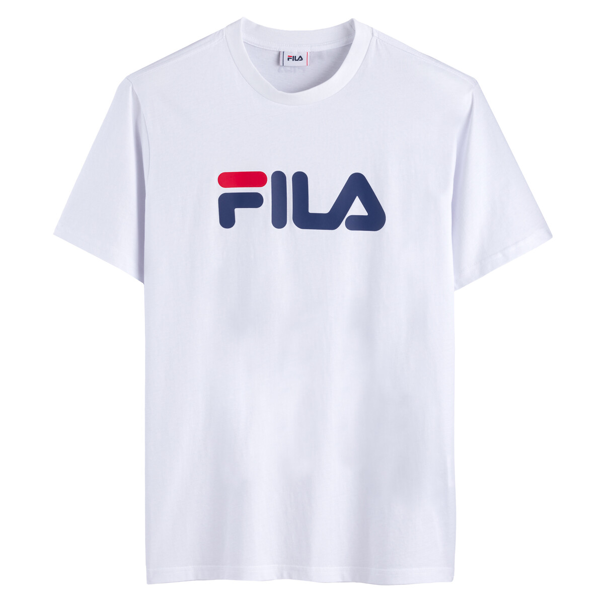 Bellano logo print t-shirt in cotton with short sleeves Fila | La Redoute