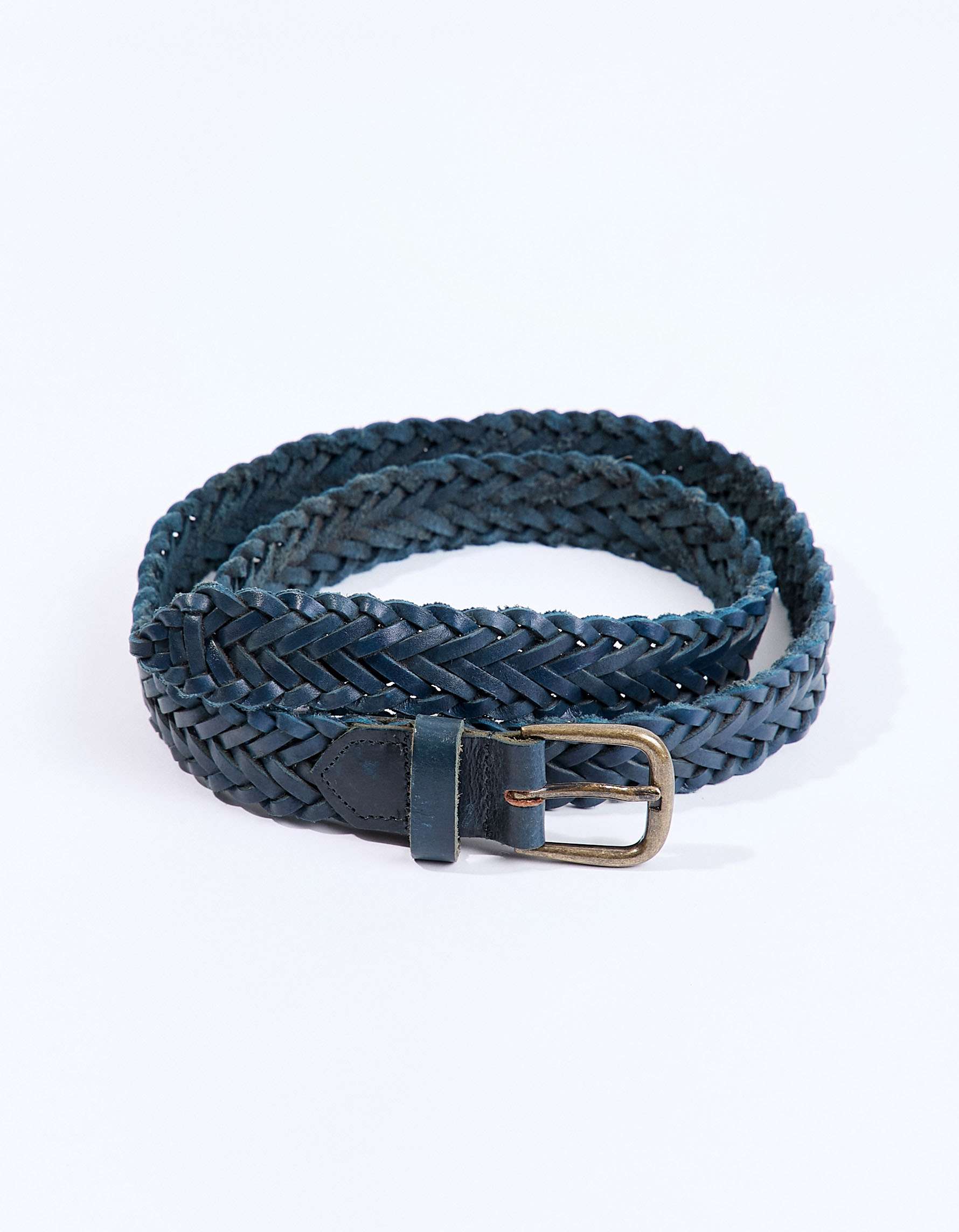 Ceinture cuir tressé DASRA, LA FIANCÉE