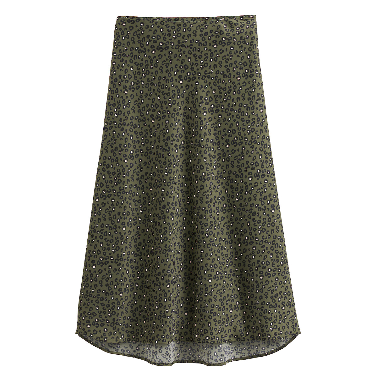 Animal Print Midaxi Skirt