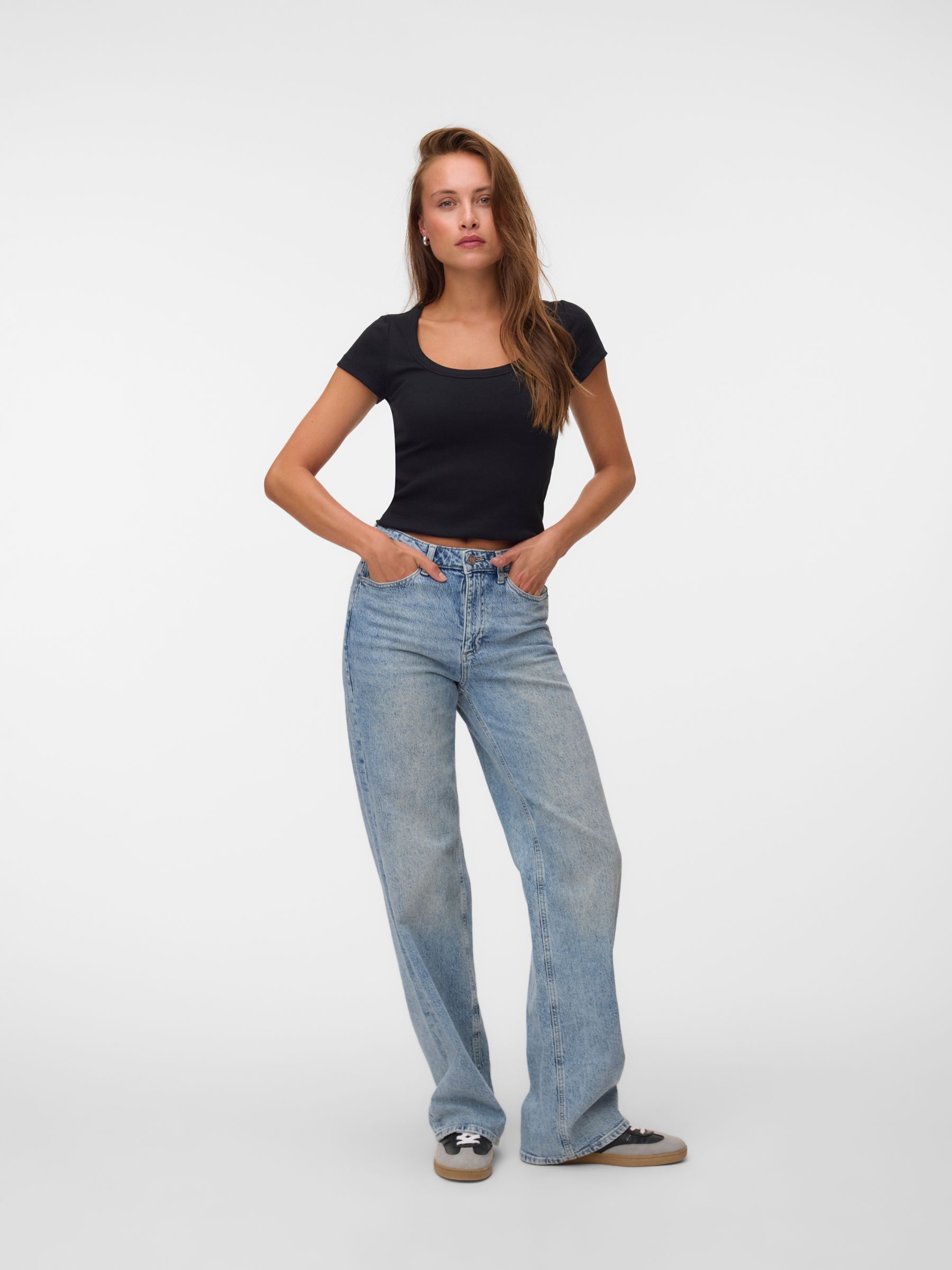 Jean À Coupe Large, VERO MODA
