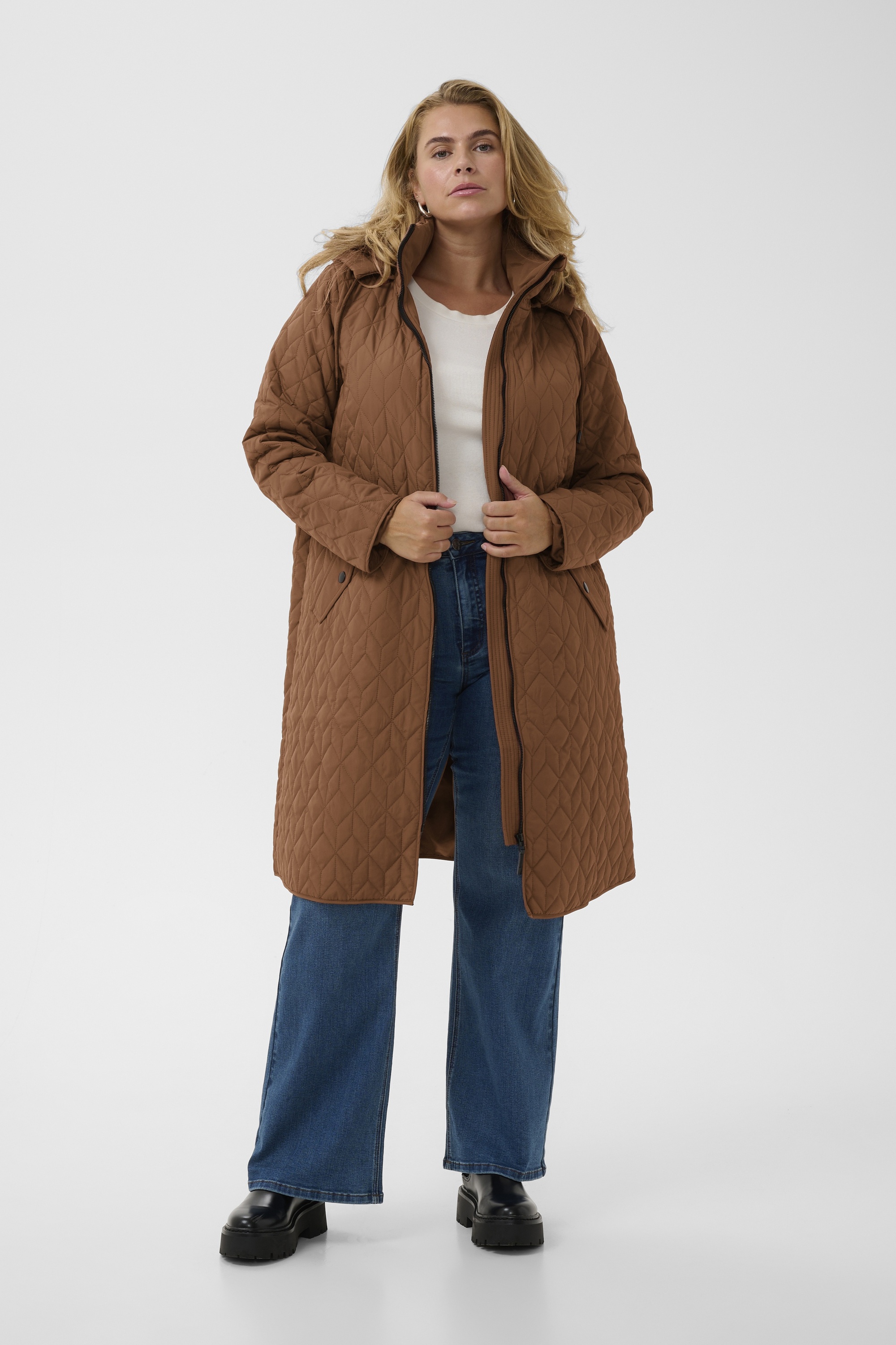 Manteau, KAFFE CURVE