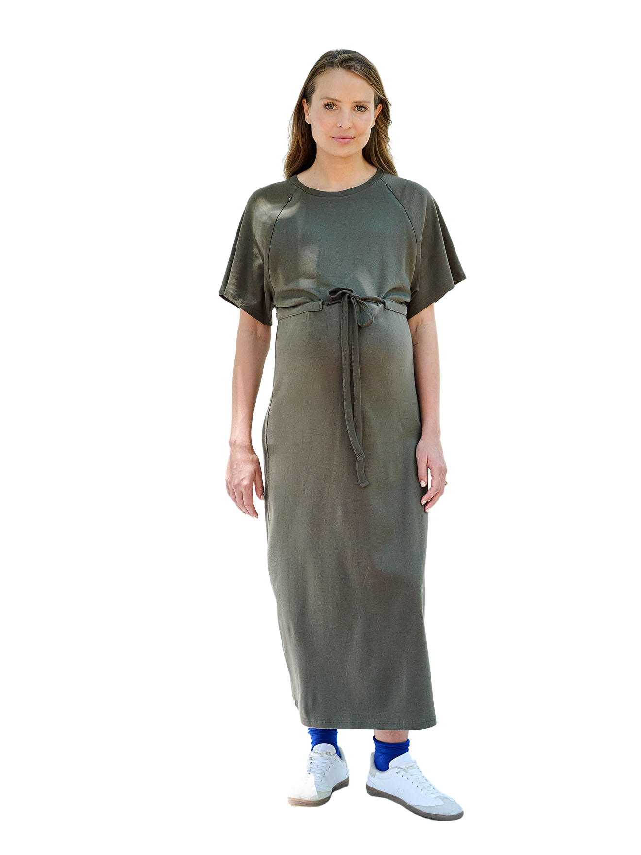 Robe longue grossesse et allaitement, ENVIE DE FRAISE