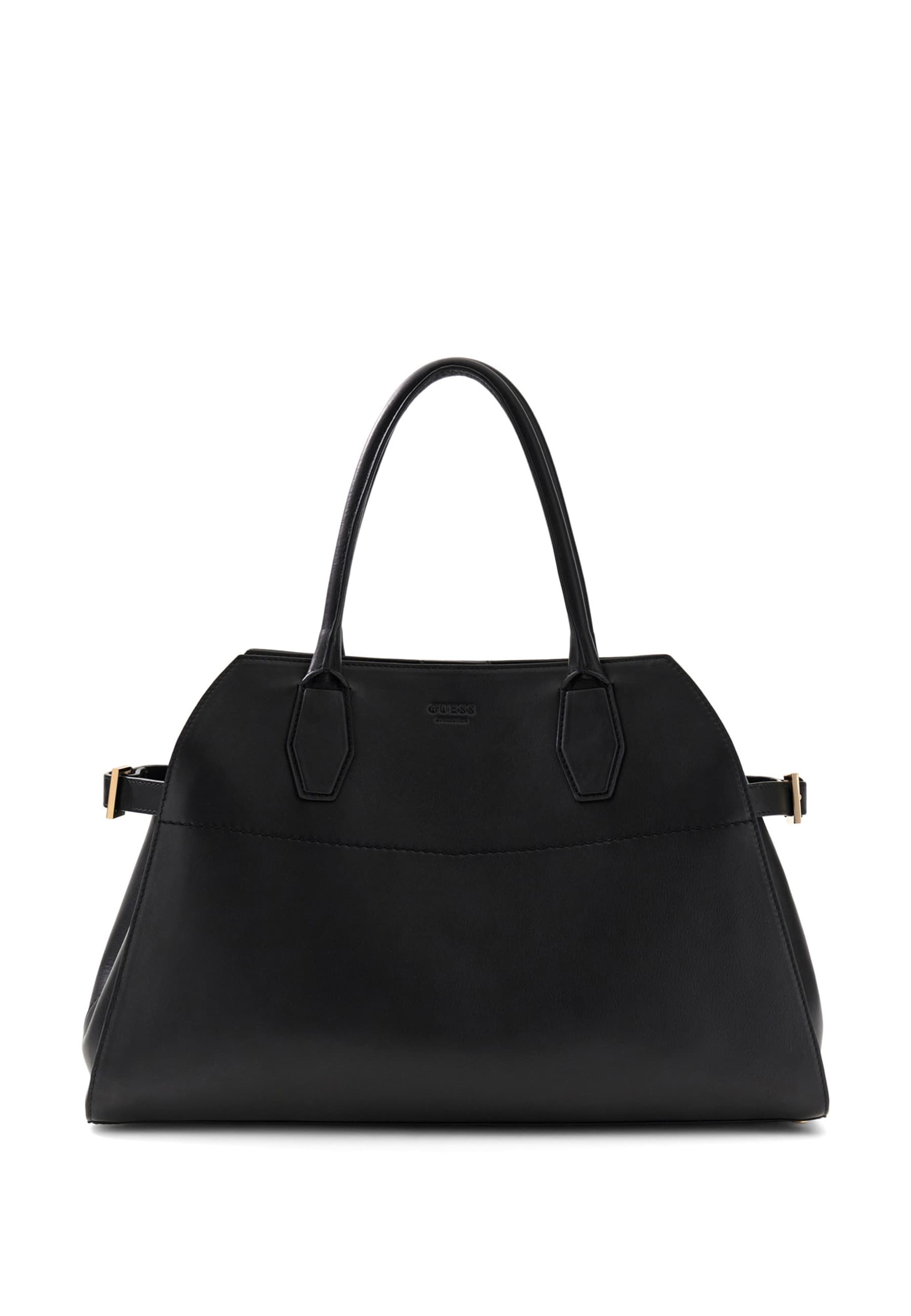 Sac À Main En Cuir Véritable Liza, GUESS