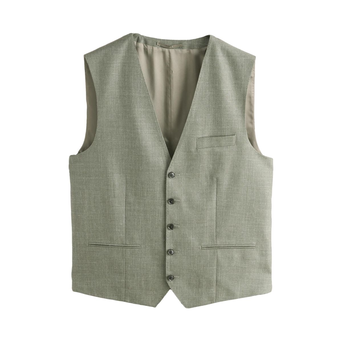 Gilet de costume en laine et soie reda signature, NEXT
