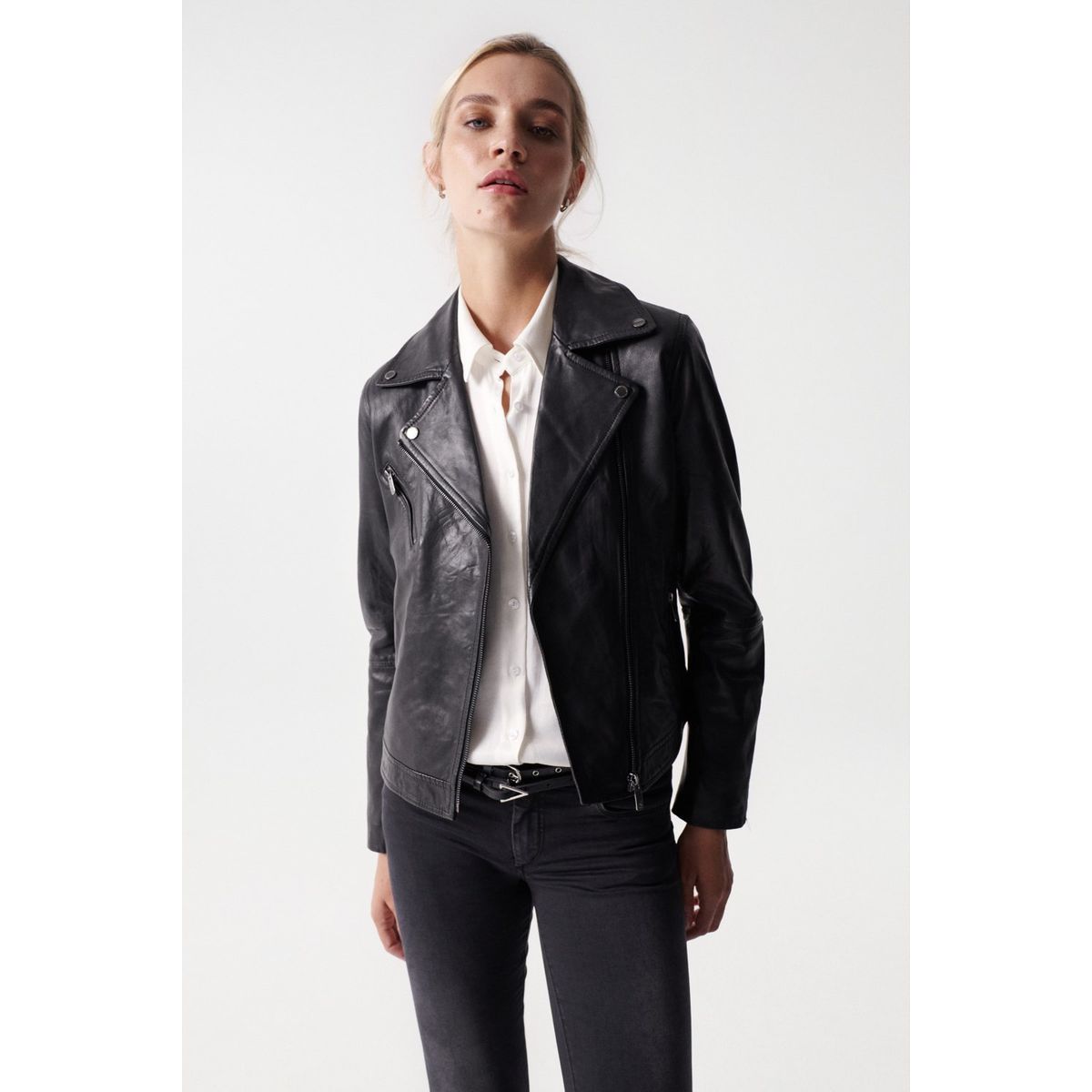 La redoute veste cuir femme hot sale