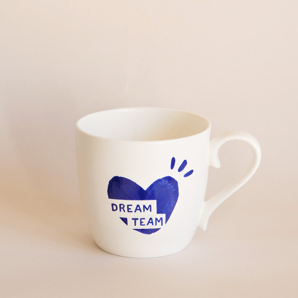 Mug cœur Dream team, CŒUR BLEU, EMOI EMOI