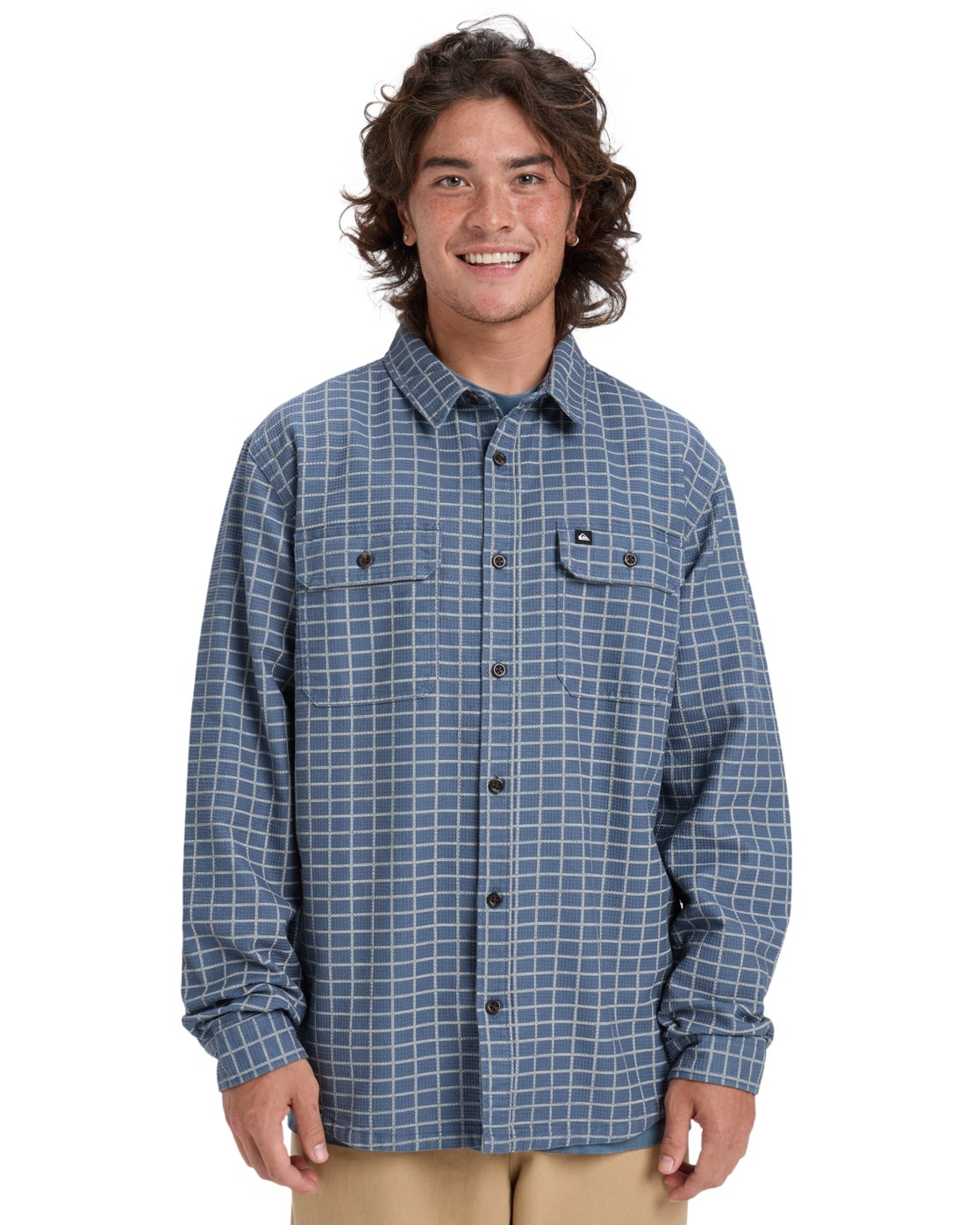 Chemise manches longues SALT LAKE WAFFLE, QUIKSILVER