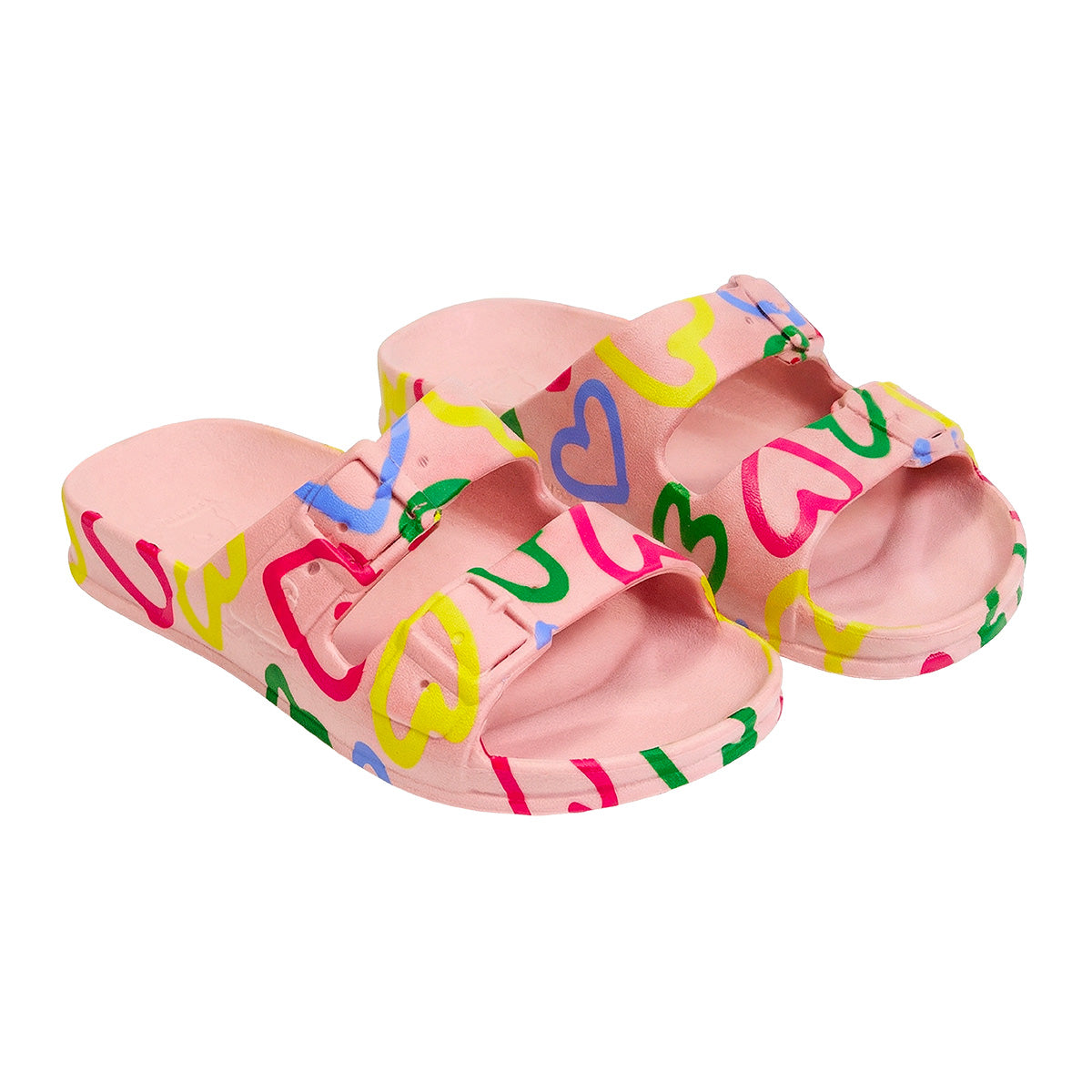 Sandales plates Enfant LOVE, CACATOES