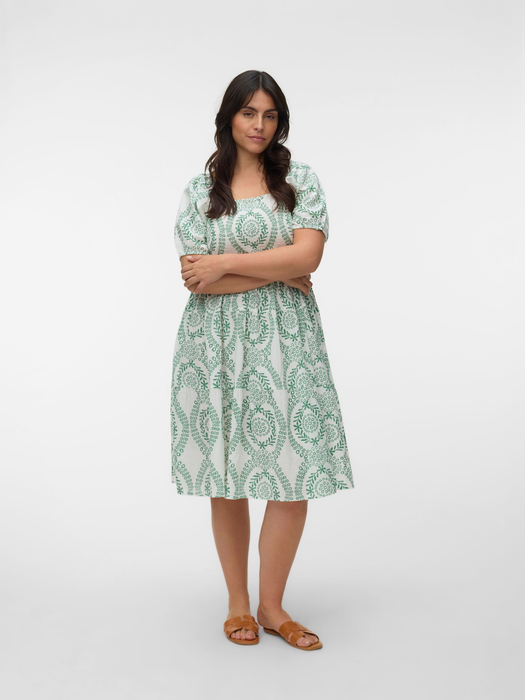 Robe Smockée, VERO MODA